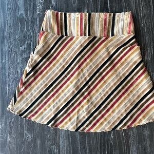 Custom made velvet a-line skirt, fits like a 4-6